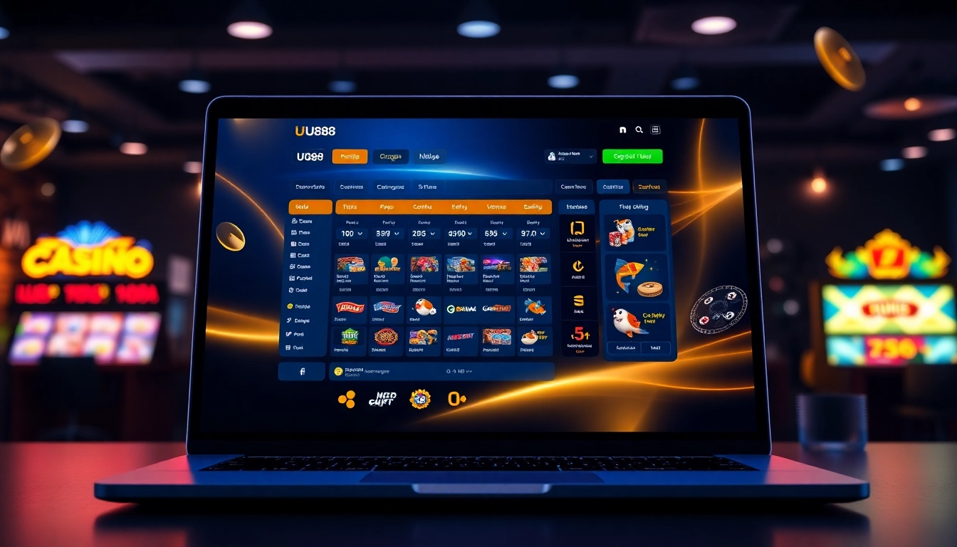 Experience the excitement of uu88's diverse betting platform with an engaging gaming scene.