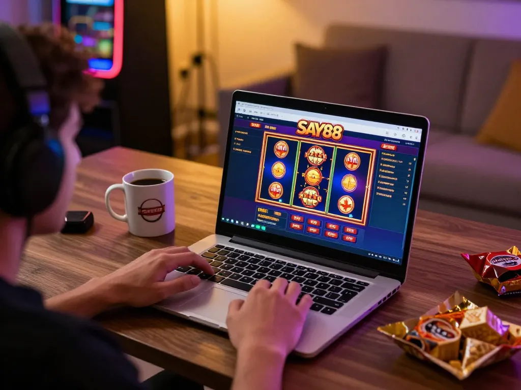 Experience Say88 online casino gaming with engaging visuals and cozy atmosphere