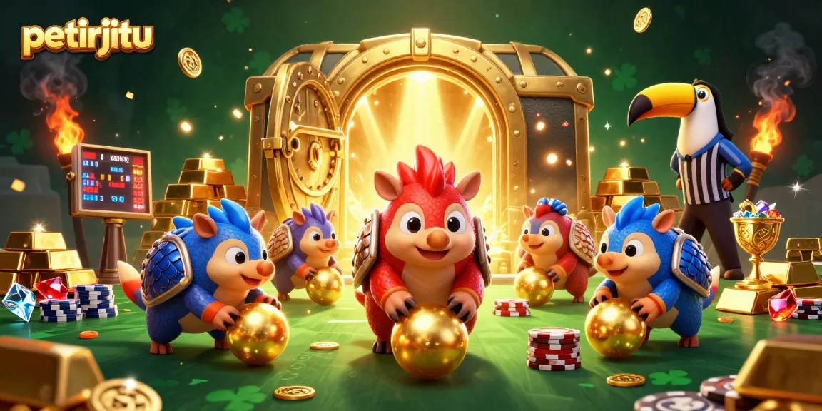Gambarkan petirjitu saat rival pangolin bermain dadu di atas tumpukan chip poker, menghancurkan taruhan!