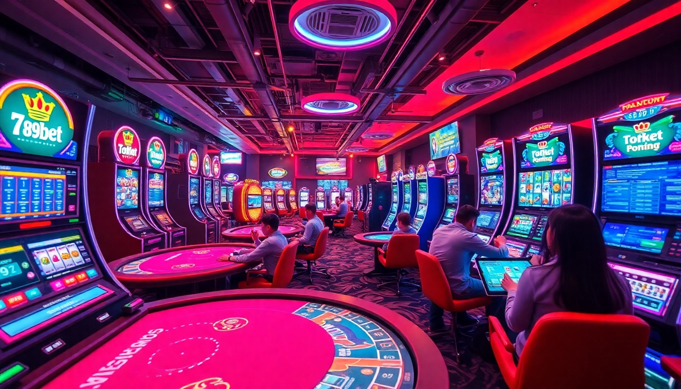 Engaging online betting scene with 789bet poker tables and dynamic gaming interfaces
