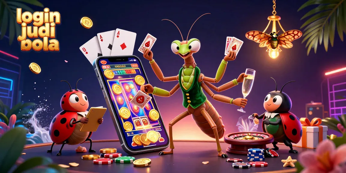 Experience thrilling adventures with login judi bola in this dynamic 3D casino scene packed with action.
