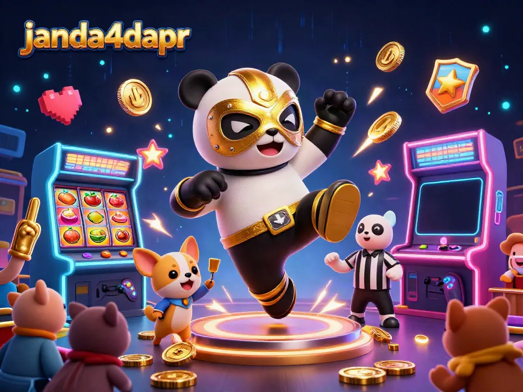 JANDA4DAPR menghadirkan keseruan bermain slot dengan panda pejuang dan penonton hewan kecil