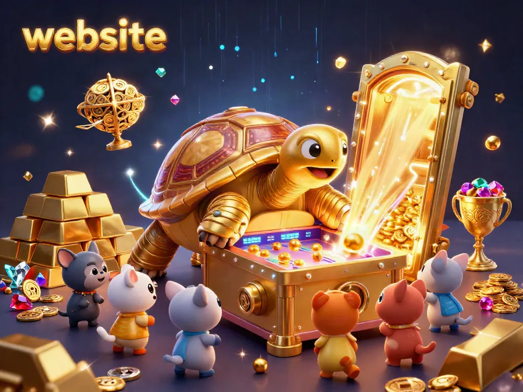Permainan slot menarik di website dengan karakter unik dan efek cahaya berkilauan