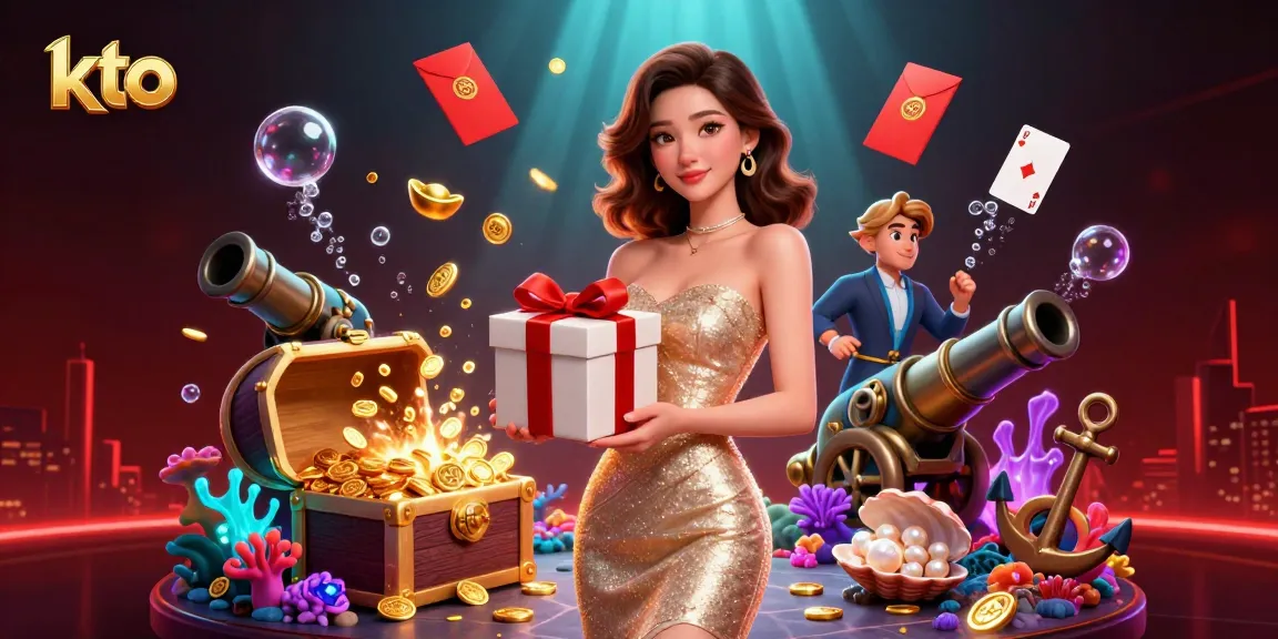 Engage with the exhilarating kto casino experience featuring golden coins, festive themes, and vibrant graphics.