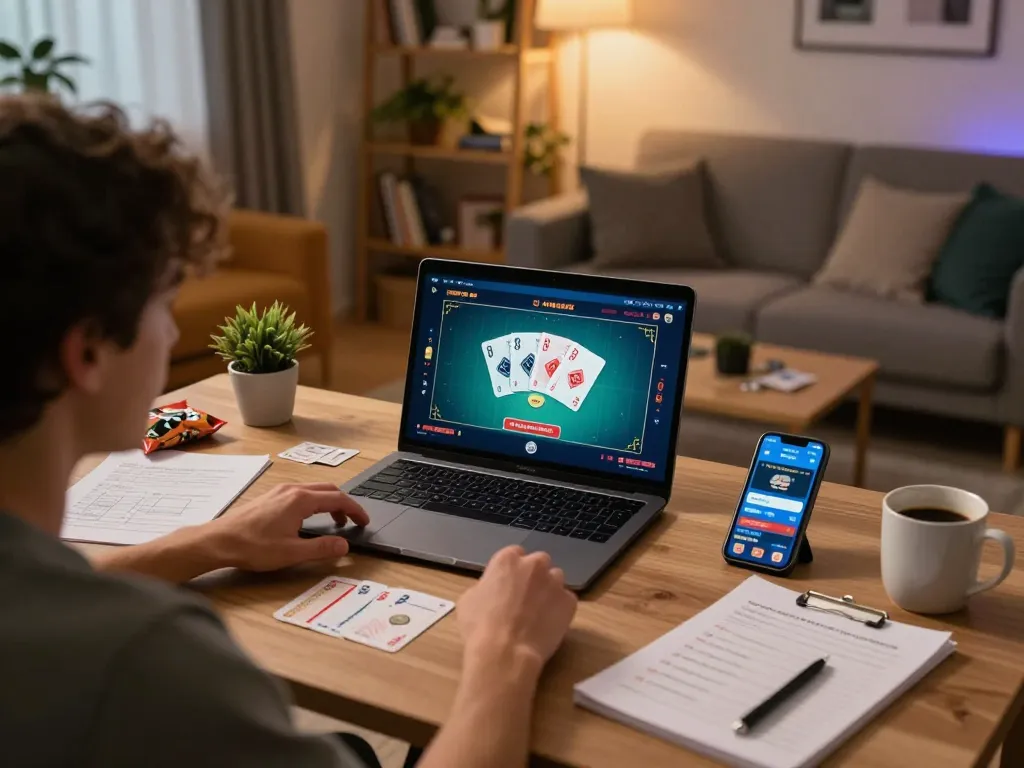 Experience 77WIN online poker games at home while strategizing your next moves.