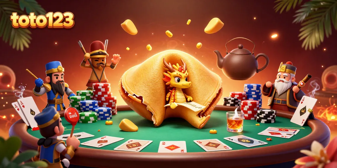 Engage with the dynamic gaming world of toto123, featuring vibrant casino elements and rich 3D characters.