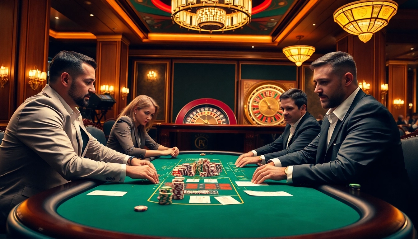 Experience the excitement of amanahtoto gaming at a luxurious poker table.