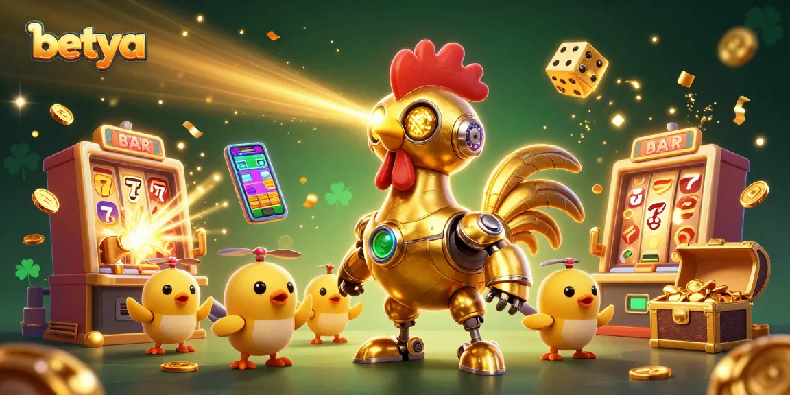 Experience the thrill of betting at Betya with vibrant 3D casino elements and an immersive atmosphere.