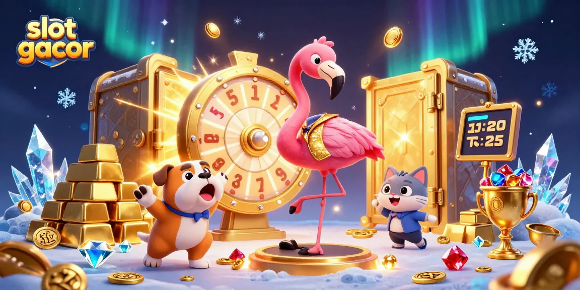 Experience the thrill of slot gacor excitement with dynamic characters and dazzling treasures.