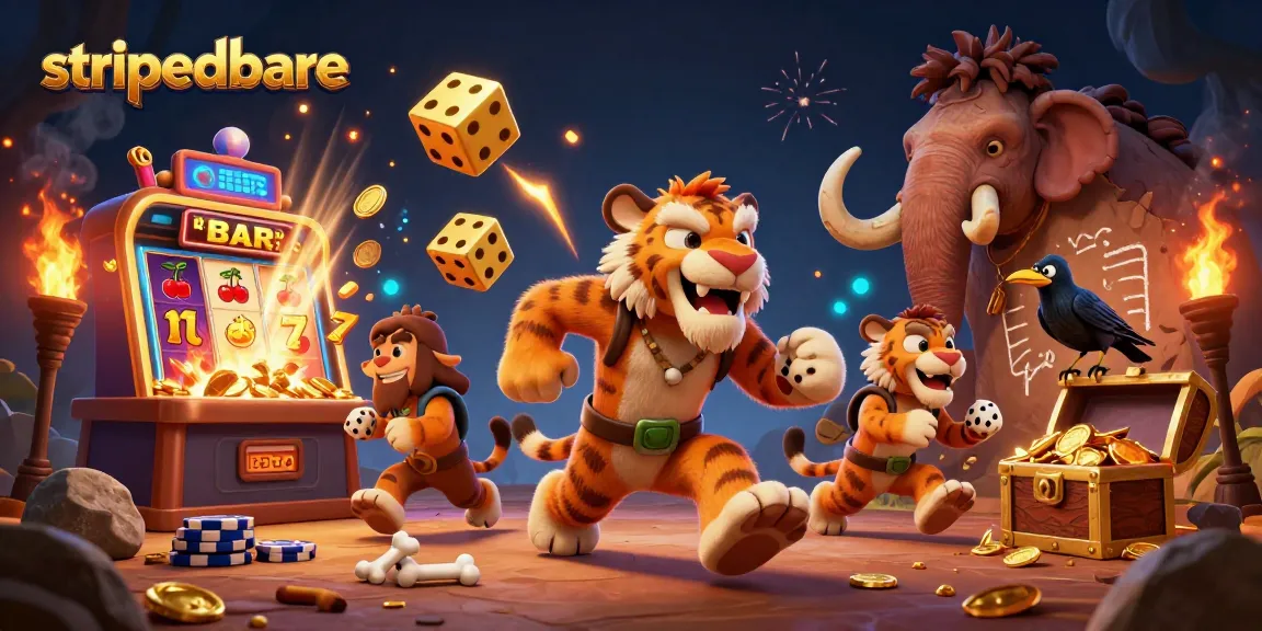 Fitur permainan slot menarik di strippedbare, menampilkan jackpot yang mengagumkan dan kemewahan kasino.